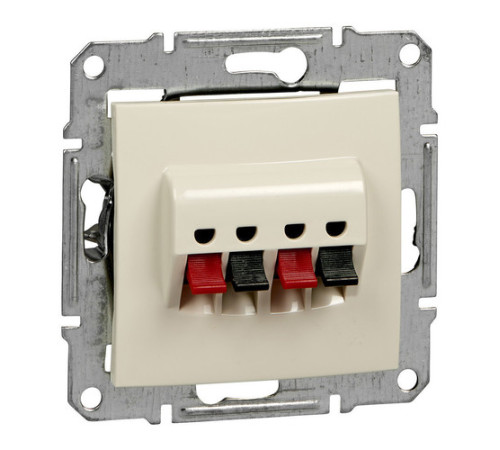 Аудио-розетка Schneider Electric SEDNA, бежевый