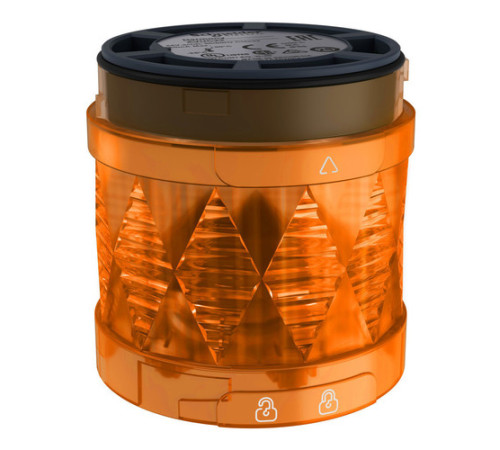 Световой модуль Schneider Electric Harmony XVU, 60 мм, Оранжевый