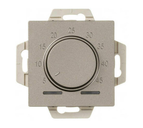 Термостат электронный для теплого пола, с датчиком, 10 A ШАМПАНЬ