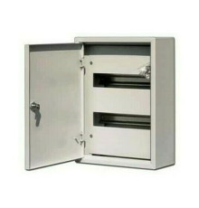 Корпус мет. нав. 400х250х120, 18 мод., IP31, ЩРН-18 DEKraft