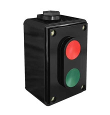 Пост кноп. на 2 кнопки LA4-2H 2НО+2НЗ Цвет:ЧЕРНЫЙ 2