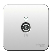 Розетка TV Systeme Electric BLANCA, оконечная, открытый монтаж, алюминий, BLNTA000013