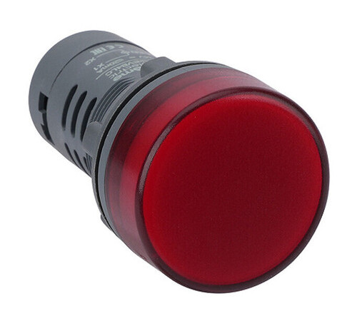 Сигнальная лампа SB7 моноблочная 22мм красная LED 230В АС