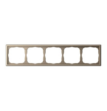 Рамка 5 постов Systeme Electric ARTGALLERY, шампань, GAL000505