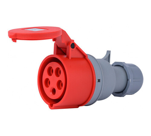 Розетка перен. 3Р+РЕ+N 32А 380В IP44 РП-103