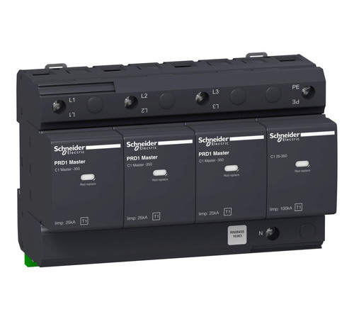 PRD1 MASTER ОПН 3 ПОЛЮСА И НЕЙТРАЛЬКЛАСС 1 СО СМЕННЫМИ КАРТРИДЖАМИ