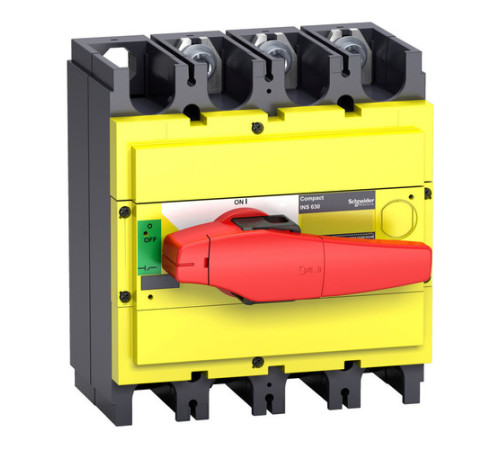 Рубильник Schneider Electric Interpact INS 500А 3P, фронтальное исполнение