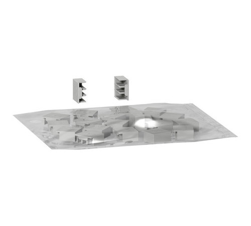 ЗАГЛУШКИ БОКОВЫЕ ДЛЯ ГРЕБЕНЧАТЫХ ШИНОК (A9N) 1П+H (40ШТ)