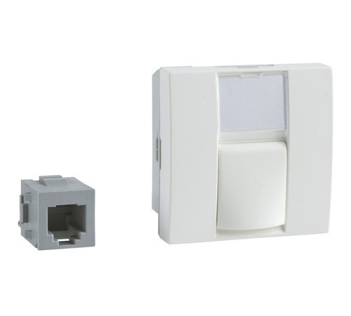Розетка 1xRJ12 Schneider Electric ВЕССЕН 45, белый
