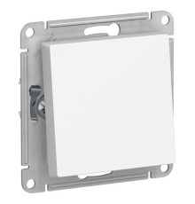Переключатель  IP44 1-клавишный Systeme Electric ATLASDESIGN, скрытый монтаж, белый