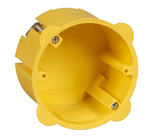 Коробка установочная для полых стен 71х47 с винтами