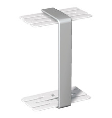 Накладка на стык короба 95х55мм Ппод алюминий