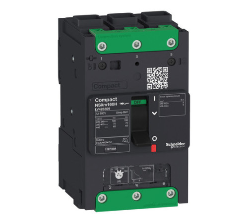 Силовой автомат Schneider Electric Compact NSXm, 16кА, 3P, 16А