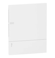 Распределительный шкаф Schneider Electric MINI PRAGMA 24 мод., IP40, встраиваемый, пластик, белая дверь, с клеммами