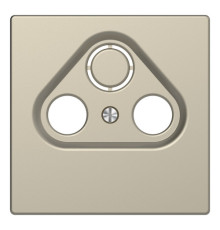 Накладка на розетку телевизионную Schneider Electric MERTEN D-LIFE, сахара