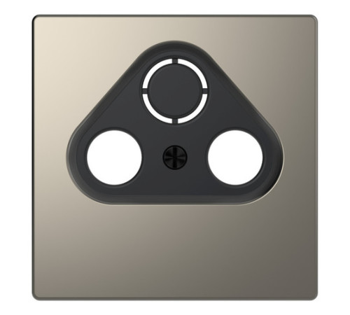 Накладка на розетку телевизионную Schneider Electric MERTEN D-LIFE, никель