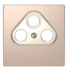 Накладка на розетку телевизионную Schneider Electric MERTEN D-LIFE, шампань