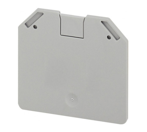 ТОРЦЕВАЯ КРЫШ 2 ТЧК, 2,2ММДЛЯ ВИНТ КЛЕММ ДЛЯ NSYTRV162 СЕРАЯ