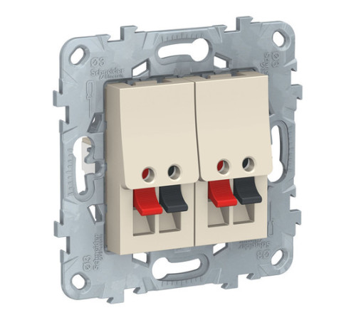 Аудио-розетка Schneider Electric UNICA NEW, бежевый