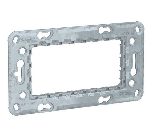 UNICA MODULAR СУППОРТ Zamak 4 модуля