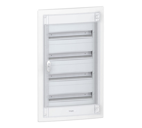 Щит Schneider Electric PRAGMA 72 мод., IP40, встраиваемый, Пластик, прозрачная дверь