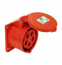 Розетка стационарная 115 3Р+РЕ+N 16А 380В IP44 РС-102 D