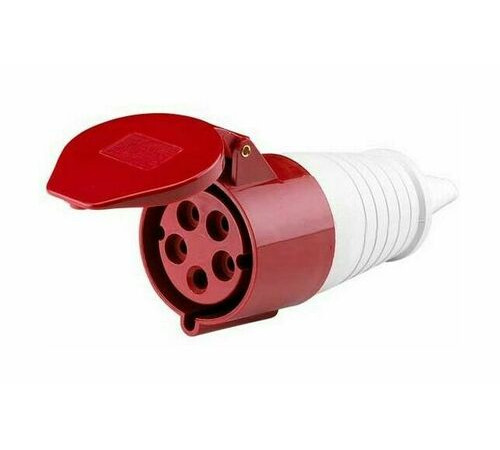 Розетка переносная 215 3Р+РЕ+N 16А 380В IP44 РП-102 DEKra