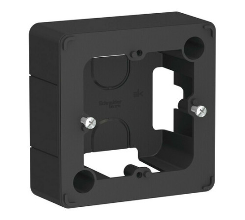 BLANCA С//У КОРОБКА ПОДЪЕМНАЯ с возможностью соедин. нескольких коробок, АНТРАЦИТ