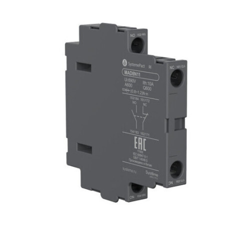 ДОП. КОНТ. БЛОК MC1D 2Н3 БОКОВОЙ МОНТАЖ