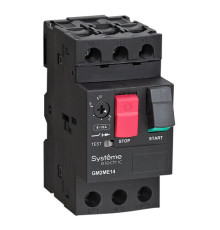 Systeme Electric Автоматический выключатель.защ.дв. GM2ME 0.16-0.25A комб расцепитель кноп.упр.