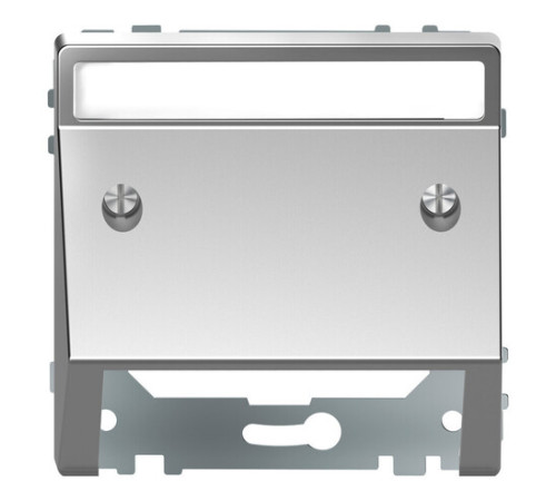 Накладка на вывод кабеля Schneider Electric MERTEN D-LIFE, нержавеющая сталь