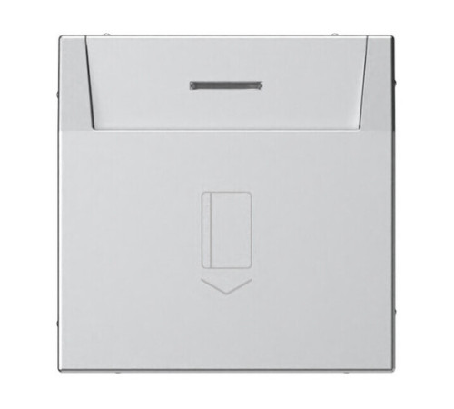 Выключатель карточный Systeme Electric ARTGALLERY, скрытый монтаж, быстрозажимные клеммы, алюминий