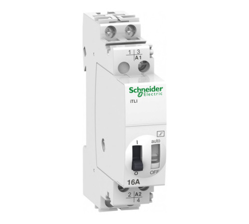 ИМПУЛЬСНОЕ РЕЛЕ iTLI 16A 1НО 1НЗ 24В АС 50-60ГЦ 12