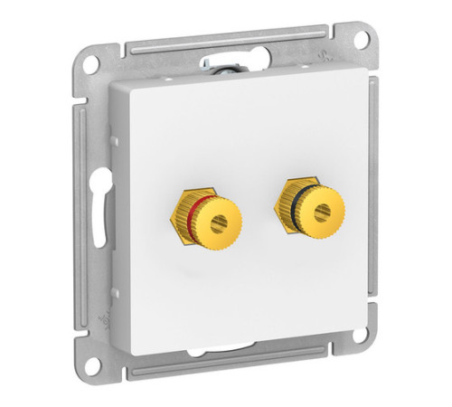 Аудио-розетка Systeme Electric ATLASDESIGN, белый
