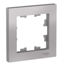 Рамка 1 пост Systeme Electric ATLASDESIGN, алюминий