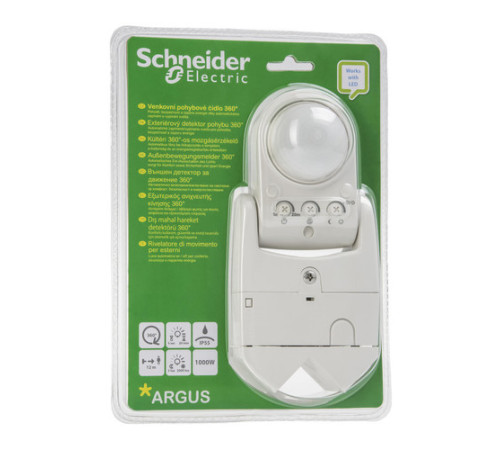 Наружный датчик движения 360° блистер