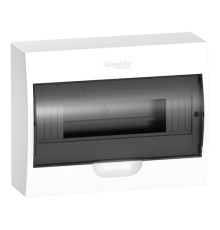 Распределительный шкаф Schneider Electric Easy9, 12 мод., IP40, навесной, пластик, прозрачная дверь, с клеммами