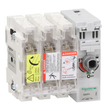 Рубильник с предохранителем Schneider Electric TeSys GS 50А 3P, 14X51