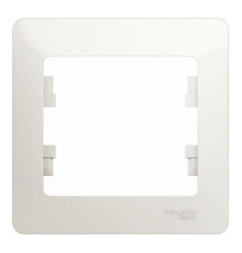 Рамка 1 пост Systeme Electric GLOSSA, перламутр