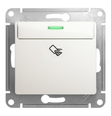 Карточный выключатель Systeme Electric GLOSSA, перламутр