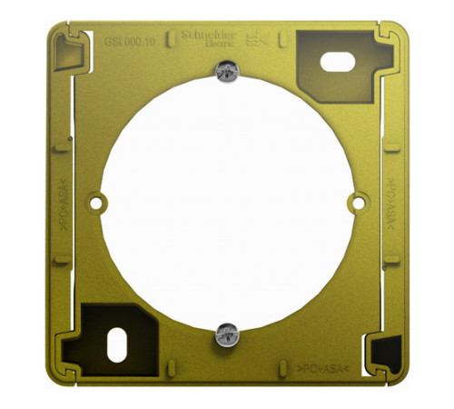 Glossa Коробка накладного монтажа, фисташковый