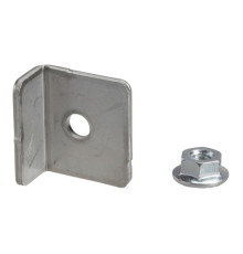 Монтажный комплект для GTO в стальном корпусе 8 гаек, 4 угловых кронштейна