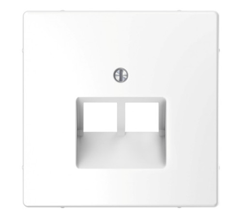 Накладка на розетку информационную Schneider Electric MERTEN D-LIFE, белый лотос