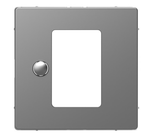 Накладка на термостат Schneider Electric MERTEN D-LIFE, нержавеющая сталь