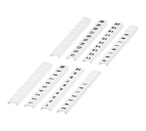 МАРКЕРОВОЧ ЛЕНТА, ГИБК, 5ММ, 10 ЗНАКОВ 1 НА 10, НАПЕЧ ГОРИЗ