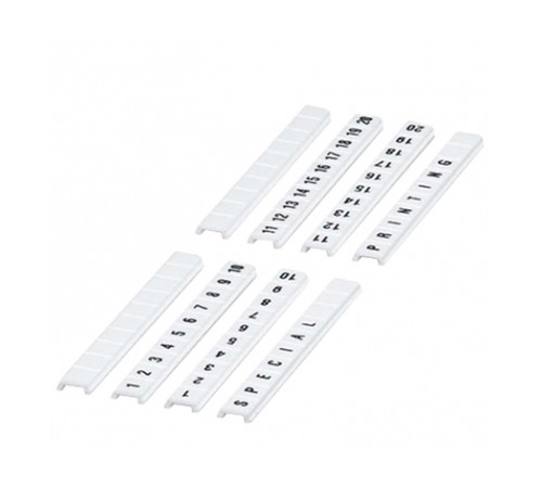 МАРКЕРОВОЧ ЛЕНТА, ГИБК, 5ММ, 10 ЗНАКОВ 11 НА 20, НАПЕЧ ГОРИЗ