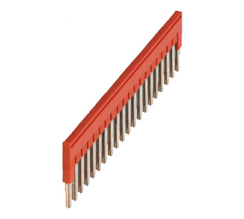 ПЕРЕМЫЧКА ДЛЯ КЛЕММНИКОВ СЕЧЕНИЕМ 2,5ММ2, 20 ПОЛЮСНАЯ