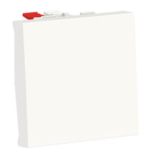 Переключатель 1-клавишный Schneider Electric UNICA MODULAR, скрытый монтаж, белый