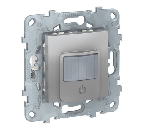 Датчик движения с выключателем Schneider Electric UNICA NEW, 160, до 2200 Вт, алюминий