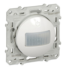 Датчик движения двухпроводный Schneider Electric ODACE, до 350 Вт, белый
